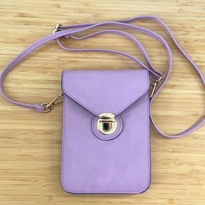 Small pink crossbody